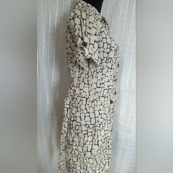 MERONA Button-Down Shirt Dress, Medium - Picture 4 of 10